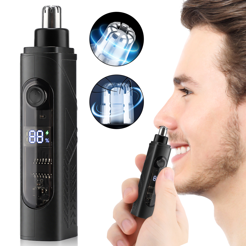 Nose Hair Trimmer - Electric Nose Hair Clipper Rechargeable Automatic