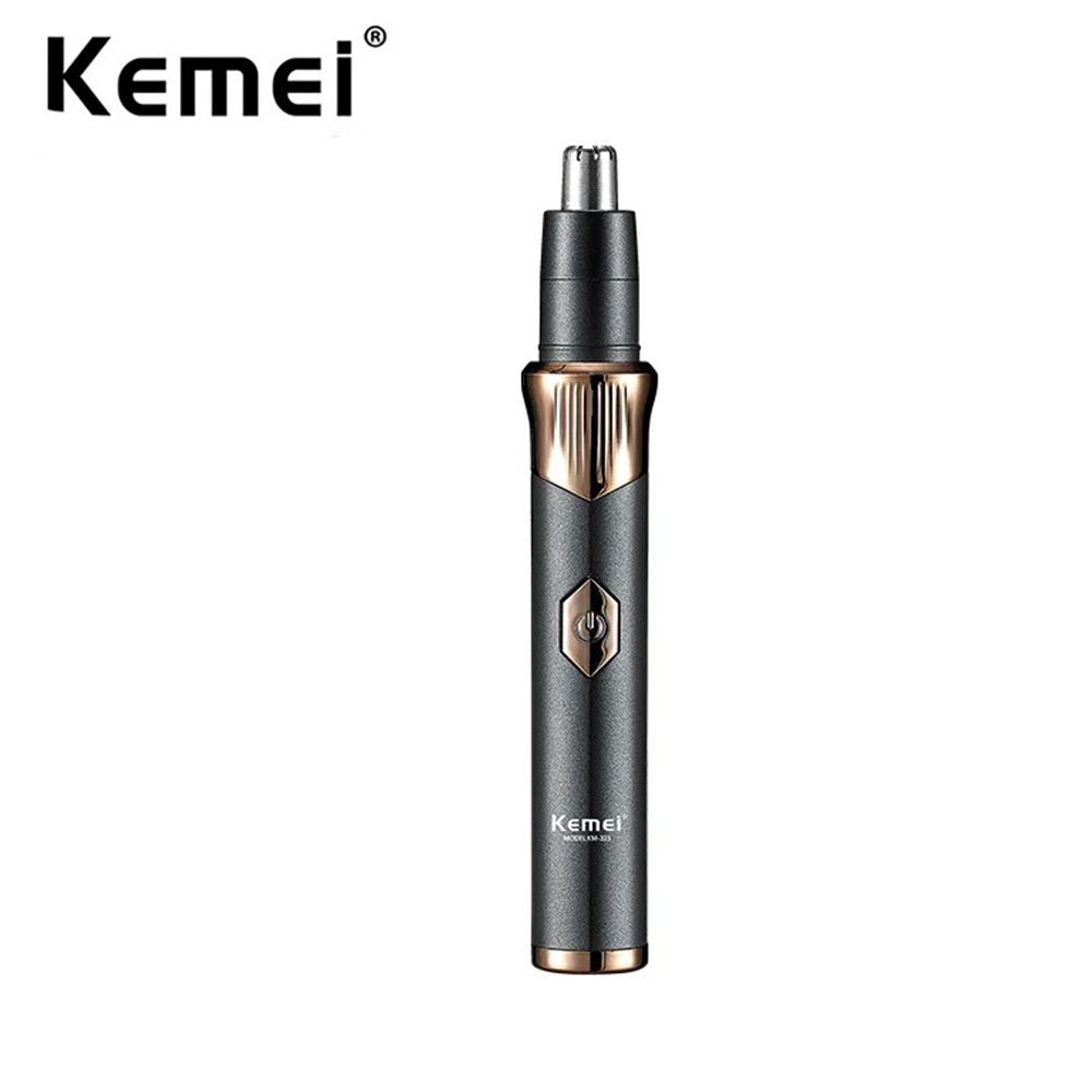 Nose Hair Trimmer - Kemei Professional Painless Eyebrow Trimmer for