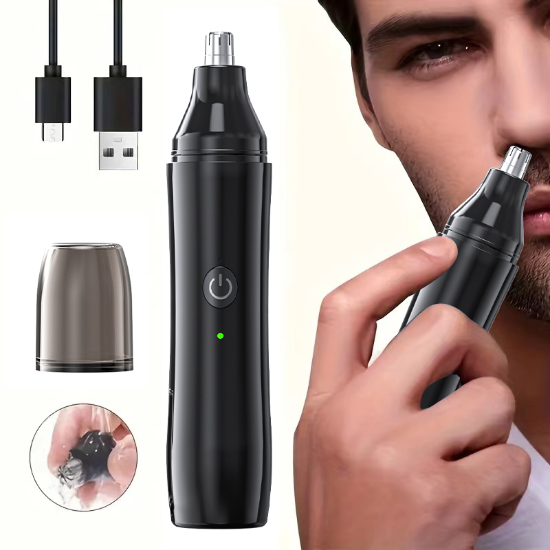 Men'S Grooming Shaver - Rechargeable Nose Hair trimmer and Facial