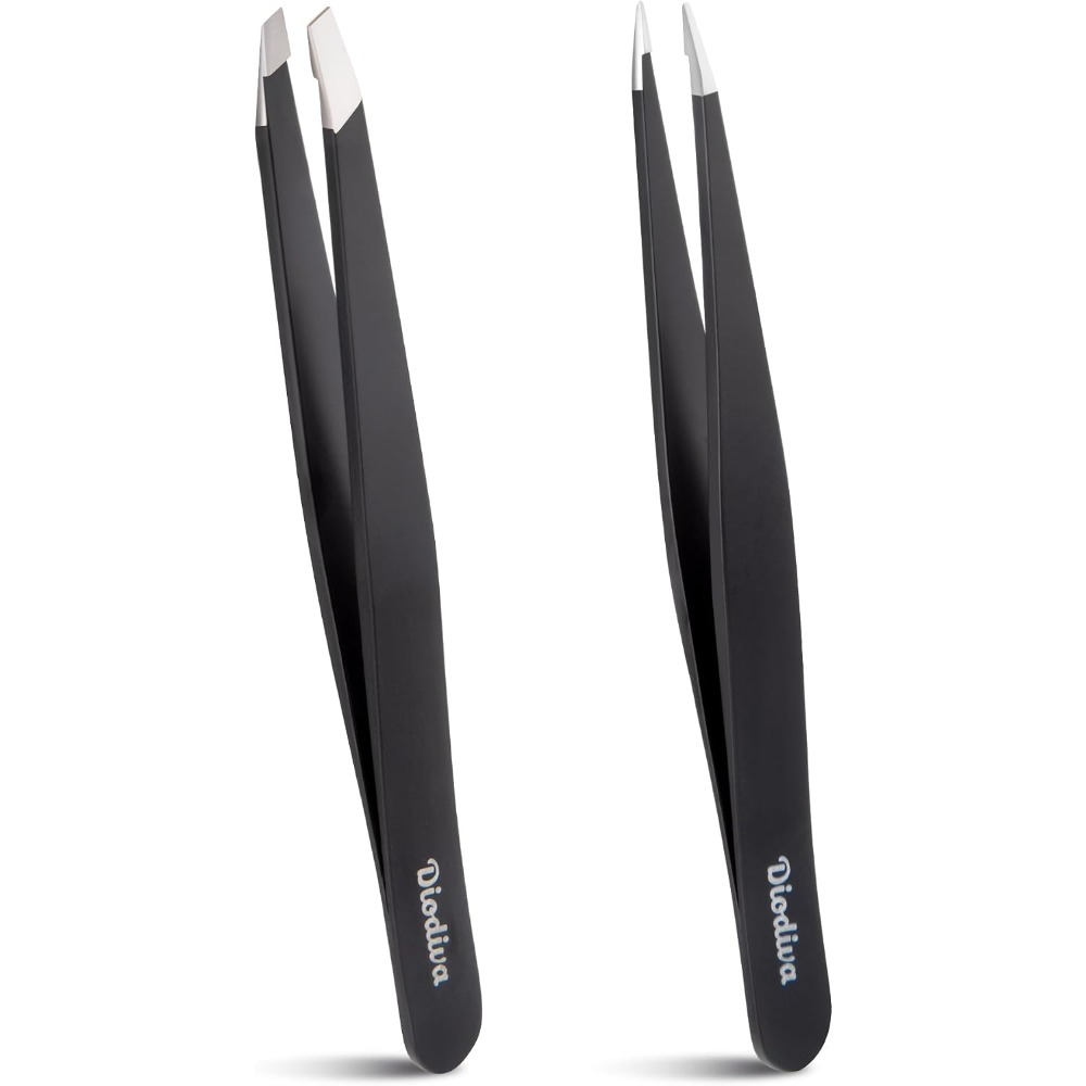 Men'S Grooming Tips - Professional Stainless Steel Tweezers Set 2