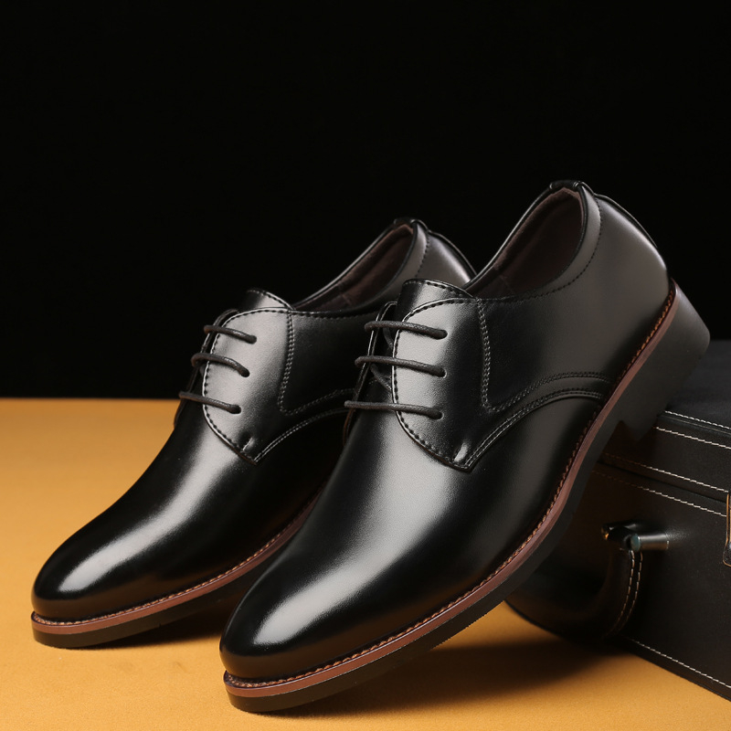 Men'S Grooming And Style - Mens Business Formal Casual Leather Shoes