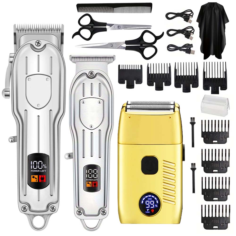 Men'S Grooming Razor - Hair Clippers Electric Razor Shavers for