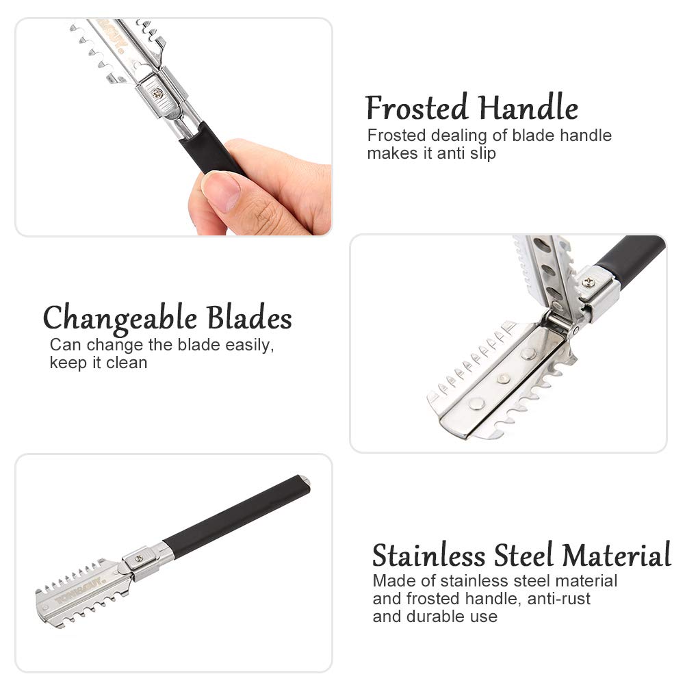 Double-Edge Shaving Haircut Ra - Men'S Grooming Razor 评论和价格