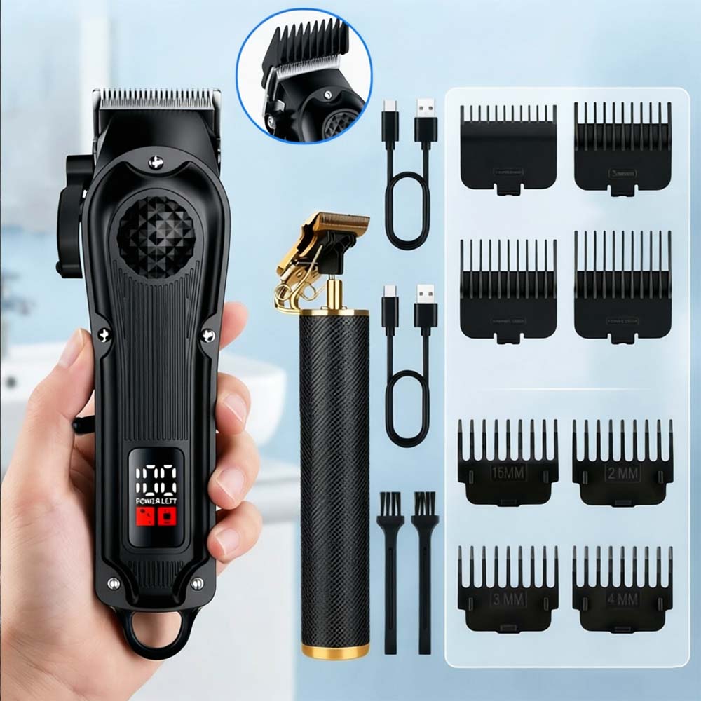 Professional Hair Clippers wit - Men'S Grooming Shaver 评论和价格