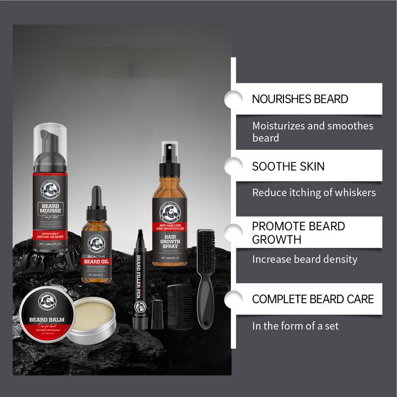7pcs beard grooming conditione - Men'S Grooming Tonic 评论和价格