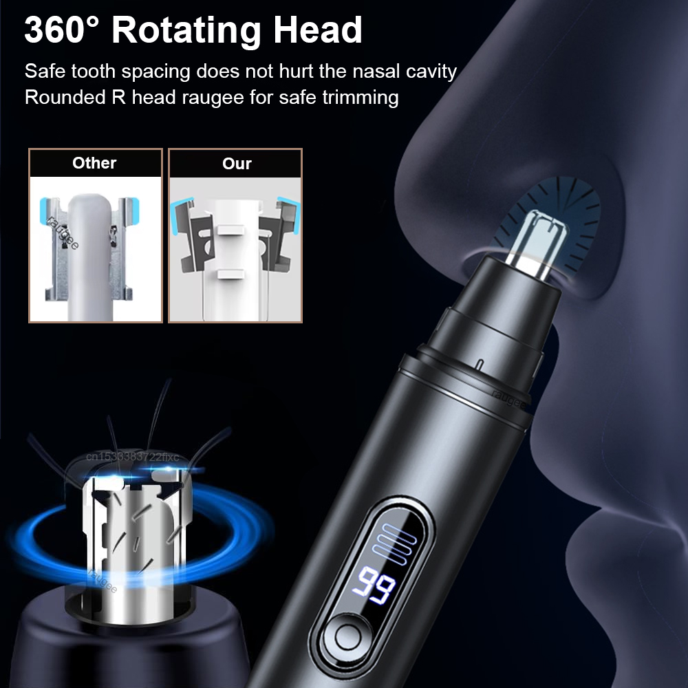 Nose Hair Trimmer for Men Elec - Nose Hair Trimmer 评论和价格