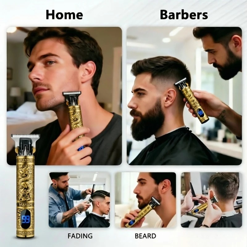 T9 Electric Beard Trimmer Cord - Men'S Grooming Shaver 评论和价格