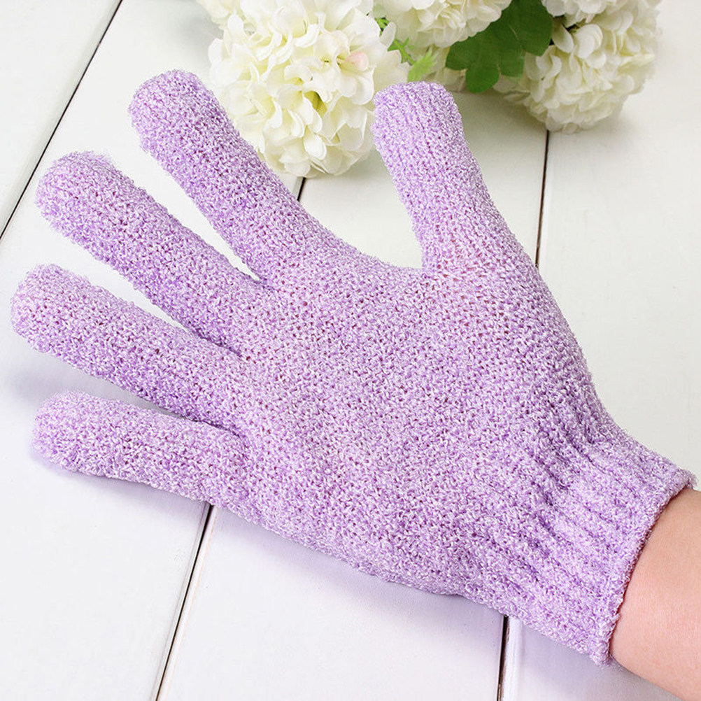 2Pcs Shower Exfoliating Gloves - Exfoliating Scrub Mens 评论和价格