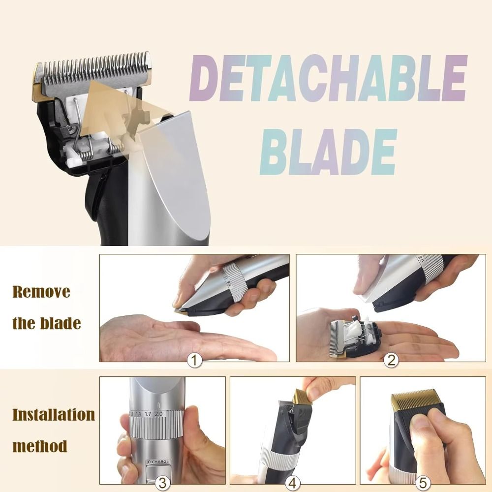 Portable Universal Hair Groomi - Men'S Grooming Shaver 评论和价格