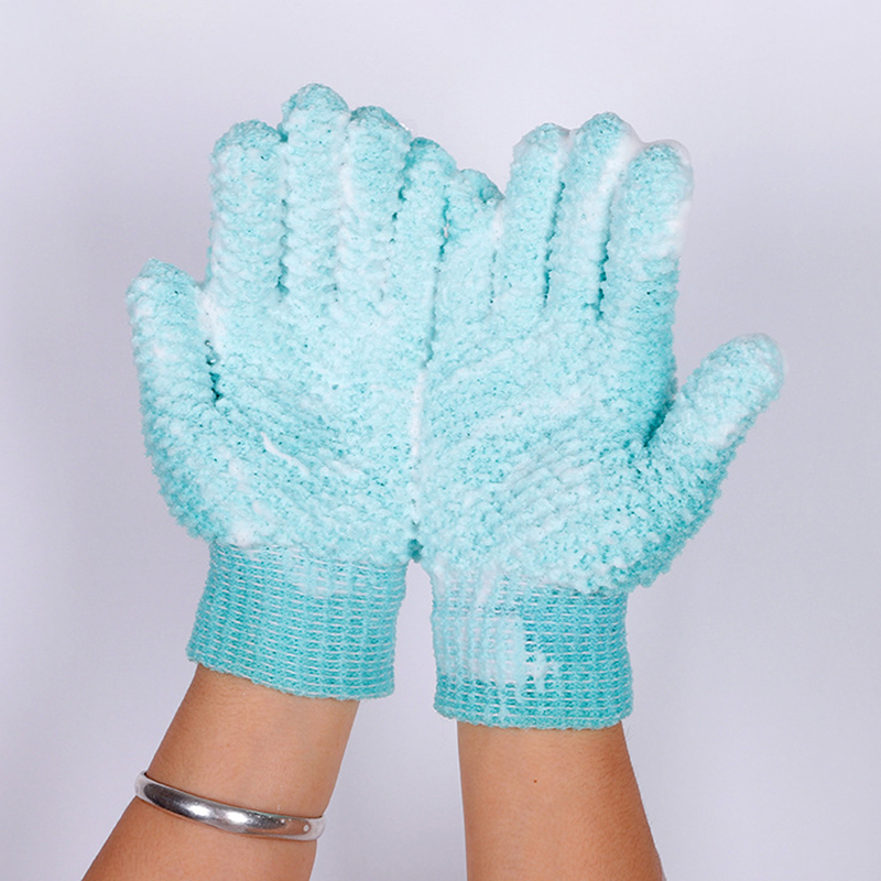 2PCS Exfoliating Bath Gloves S - Exfoliating Scrub Mens 评论和价格