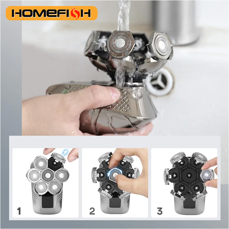 HOMEFISH Mens 7 Blade Razor Re - Men'S Grooming Razor 评论和价格