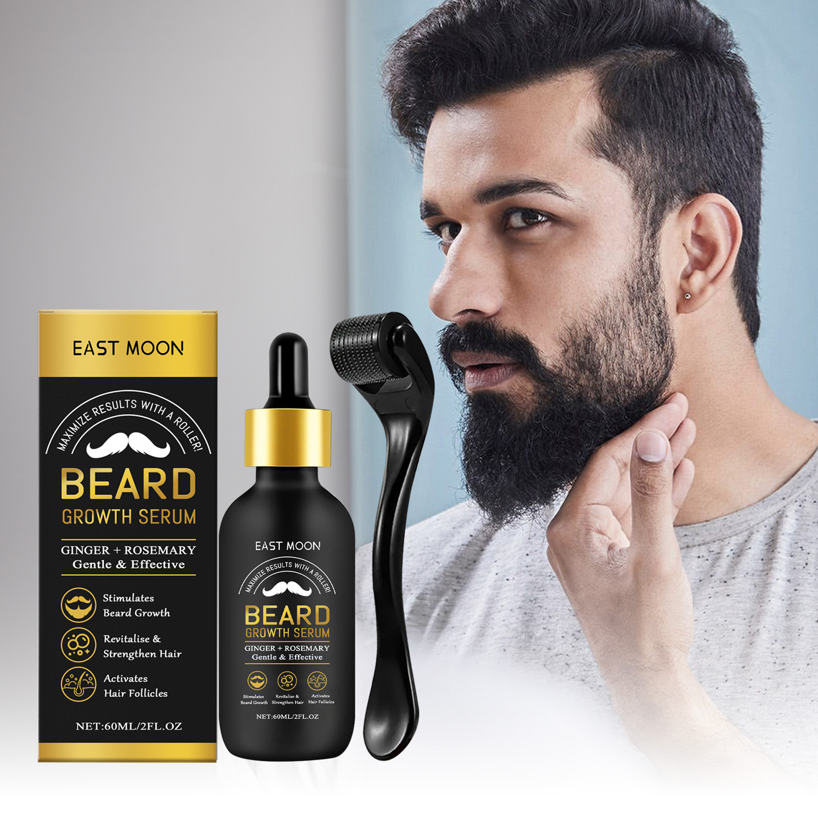Beard Thickening Care Oil with - Men'S Grooming Tonic 评论和价格