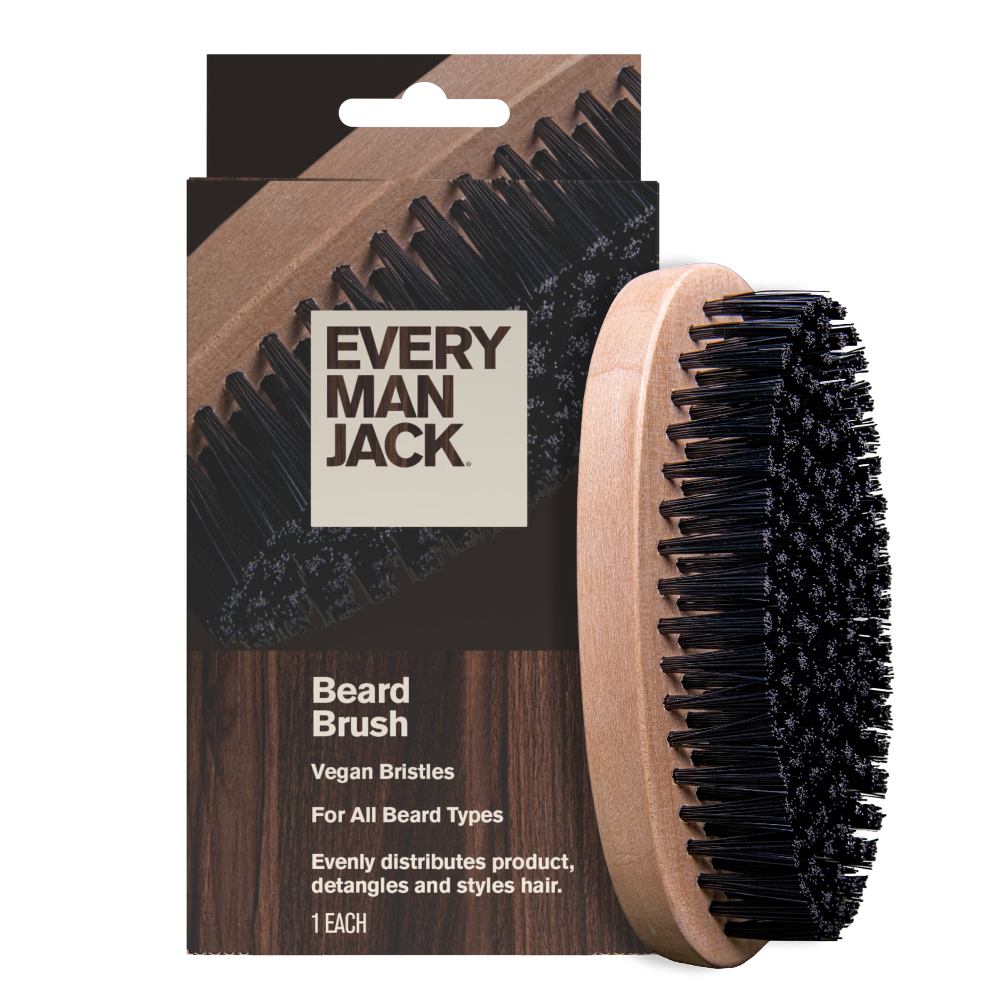Men's Beard Brush with Cruelty - Men'S Grooming And Style 评论和价格