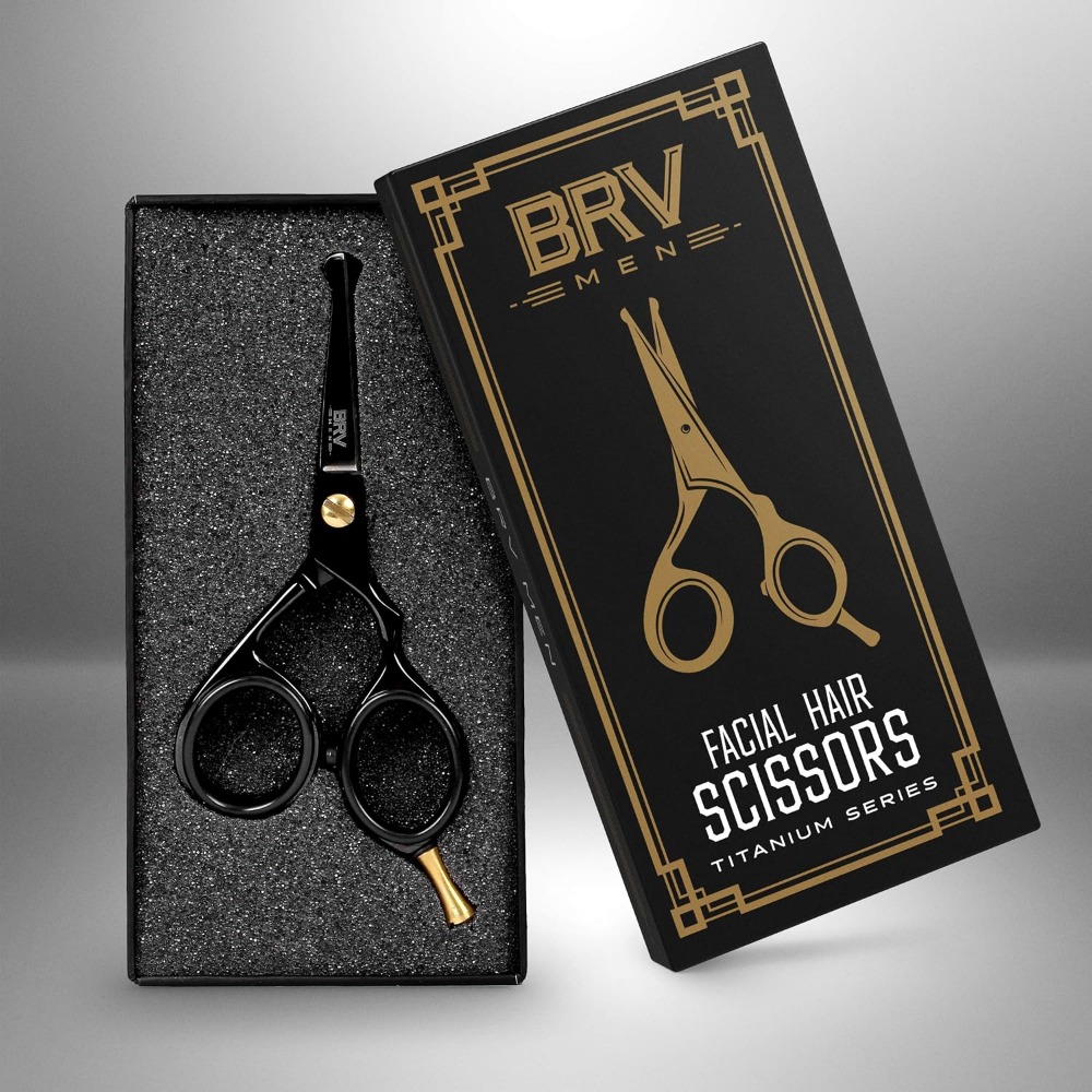 Rounded-Tip Small Trim Scissor - Men'S Grooming Tips 评论和价格