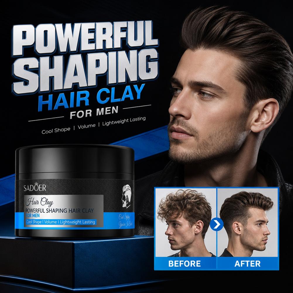 Matte Hair Styling Clay Strong - Men'S Grooming And Style 评论和价格