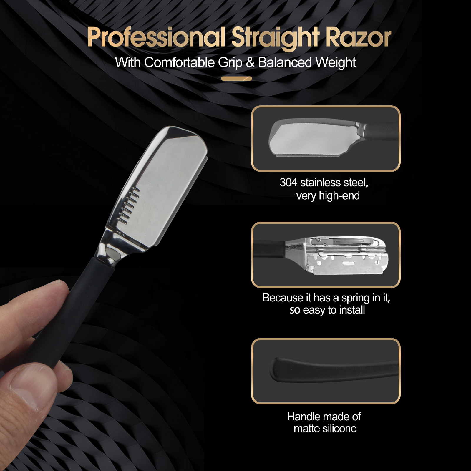Professional Men Beard Straigh - Men'S Grooming Razor 评论和价格