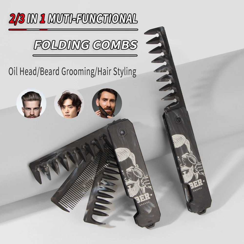 4Pcs Marble Pattern Hair Groom - Men'S Grooming Tonic 评论和价格