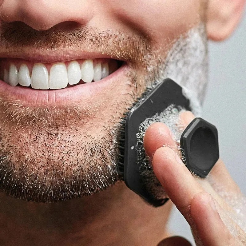 1 Silicone Facial Cleaning Bru - Exfoliating Scrub Mens 评论和价格