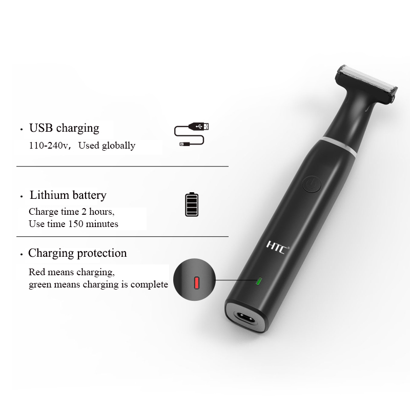 HTC Men's Electric Groin Hair  - Men'S Grooming Shaver 评论和价格