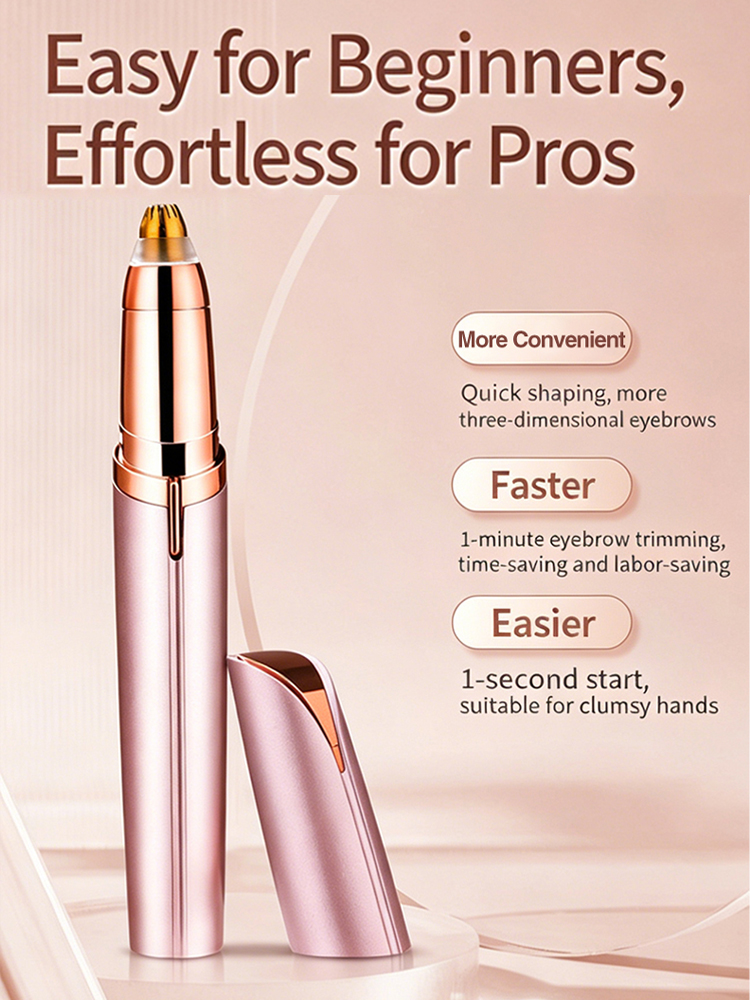 Electric Eyebrow Trimmer Face  - Nose Hair Trimmer 评论和价格