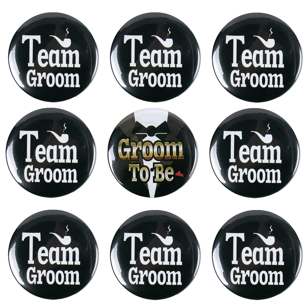 1-12pcs Bachelor Party Badge P - Men'S Grooming Ideas 评论和价格
