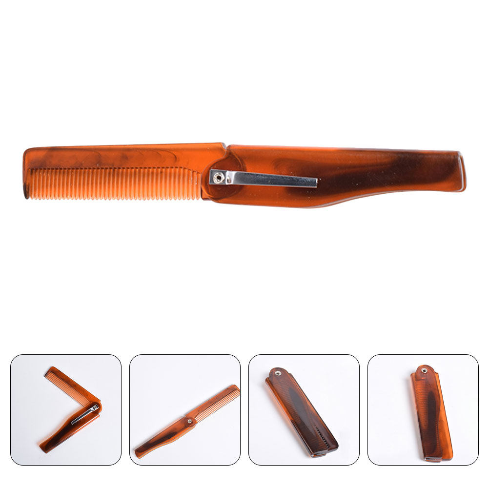 Foldable Hair Comb for Men Por - Men'S Grooming And Style 评论和价格