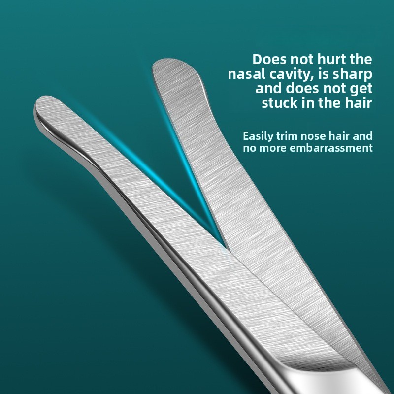 Round Tip Nose Hair Scissors S - Men'S Grooming Tips 评论和价格
