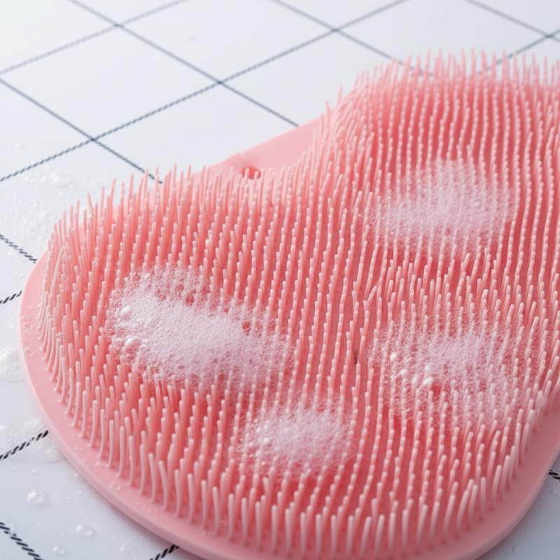Shower Foot Scrubber Mat Back  - Exfoliating Scrub Mens 评论和价格