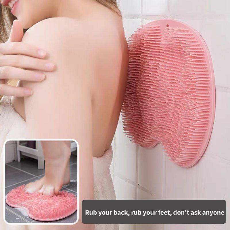 Shower Foot Scrubber Mat Back  - Exfoliating Scrub Mens 评论和价格