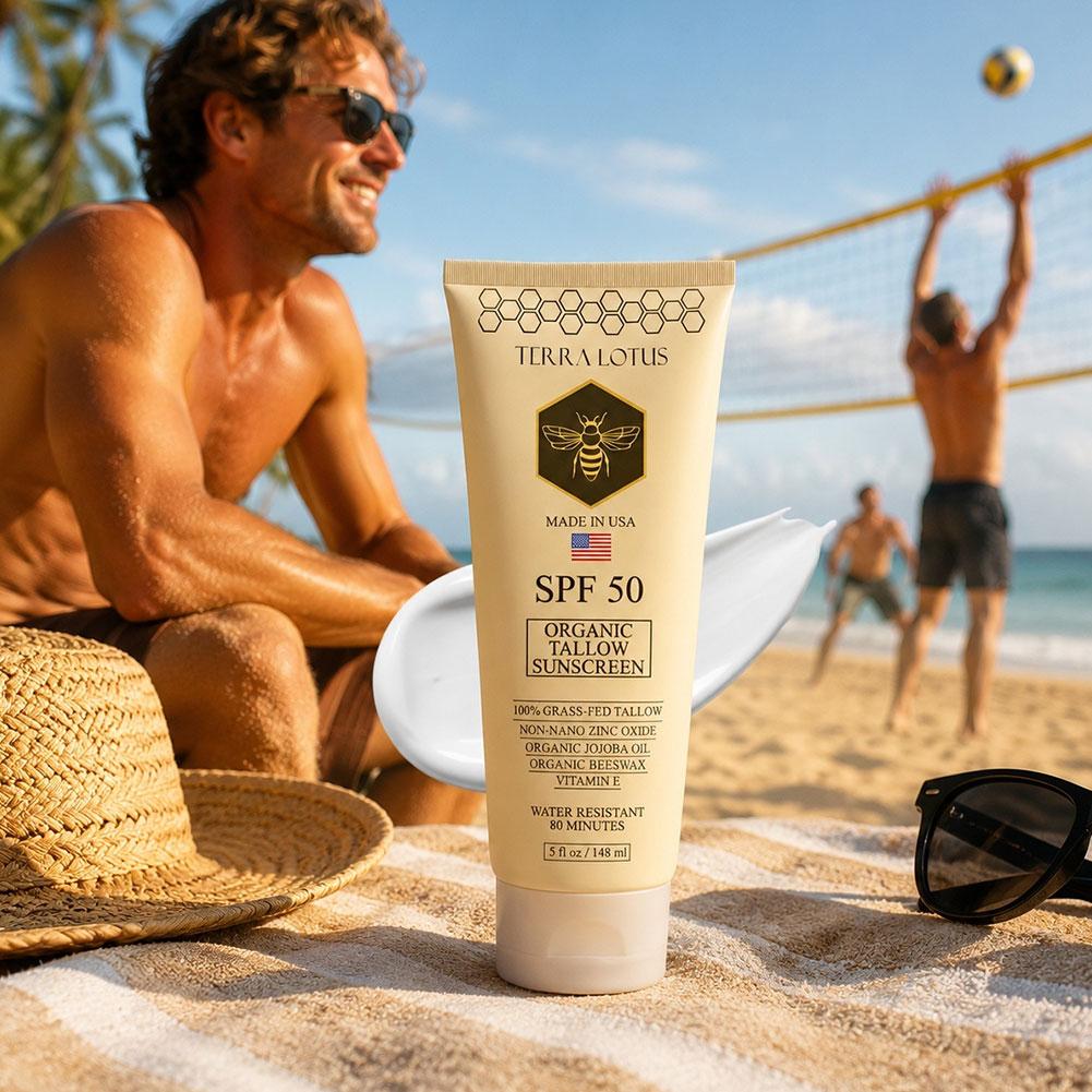 Organic Tallow Sunscreen SPF 5 - Face Moisturizer Spf 评论和价格
