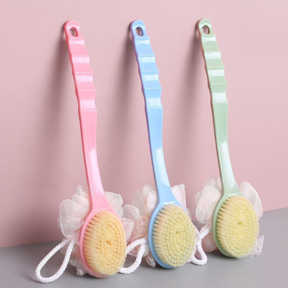 2-In-1 Soft Fiber Bath Brush G - Exfoliating Scrub Mens 评论和价格