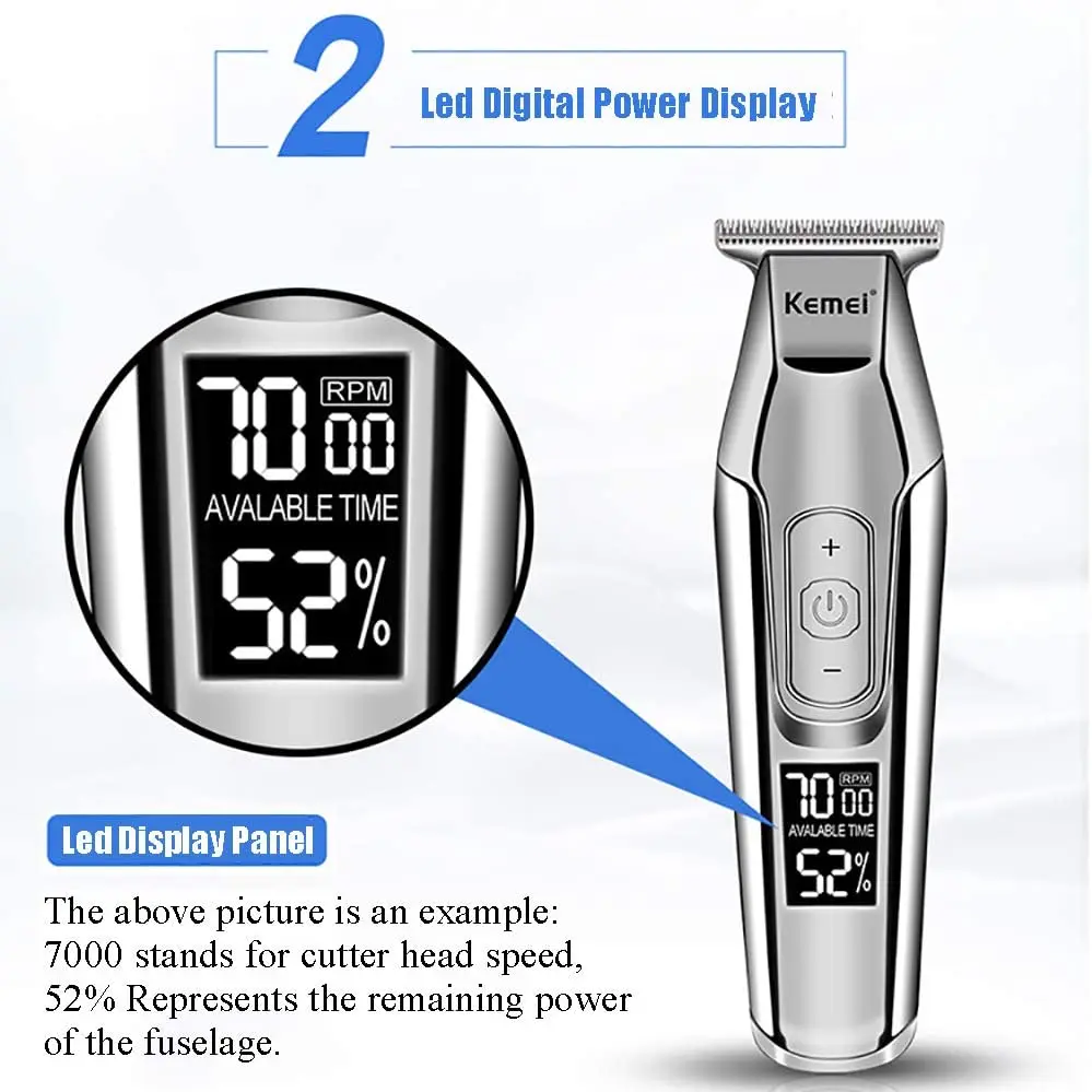 Kemei Hair Clipper KM-5027 Or  - Men'S Grooming Razor 评论和价格