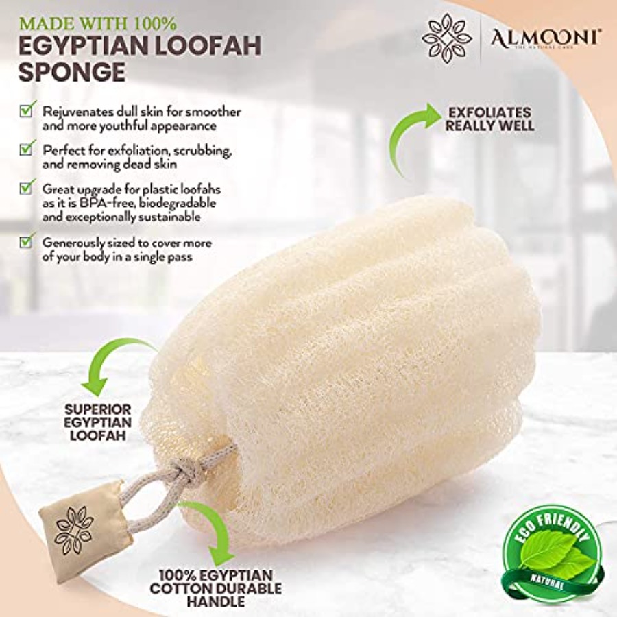 Natural Loofah Exfoliating Bod - Exfoliating Scrub Mens 评论和价格