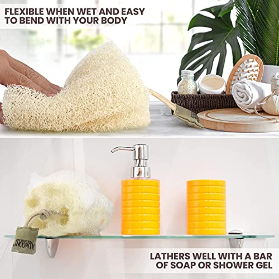 Natural Loofah Exfoliating Bod - Exfoliating Scrub Mens 评论和价格