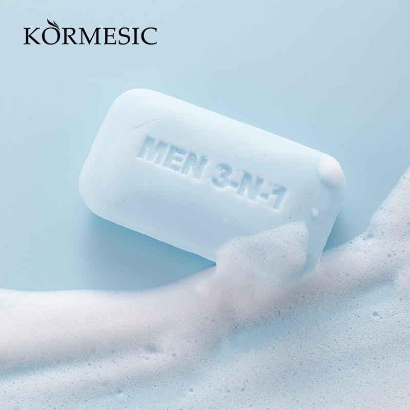 Men's 3-in-1 Cleansing Bar Soa - Exfoliating Scrub Mens 评论和价格