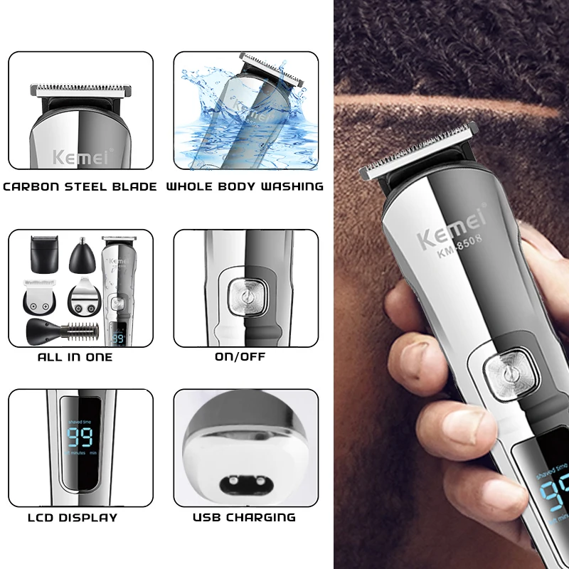 Kemei Professional Multifuncti - Men'S Grooming Razor 评论和价格