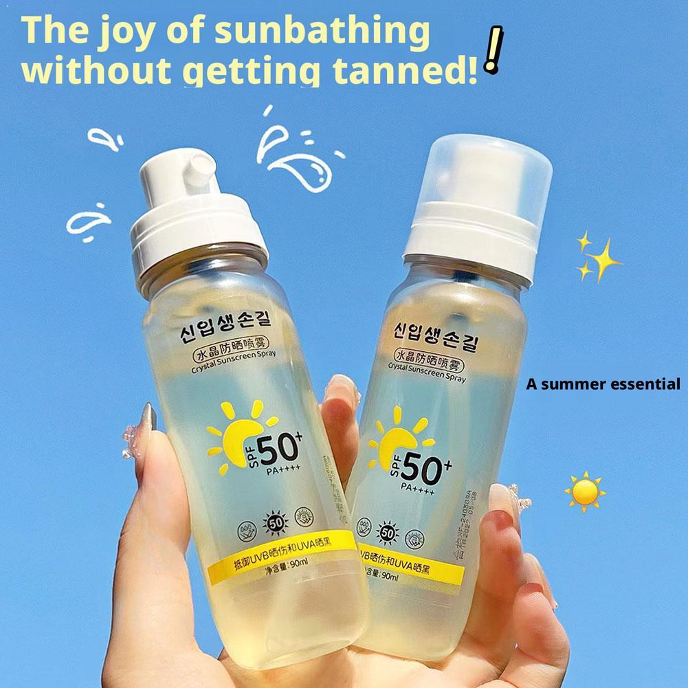 Korean Spf 50+ Sunscreen Spray - Face Moisturizer Spf 评论和价格