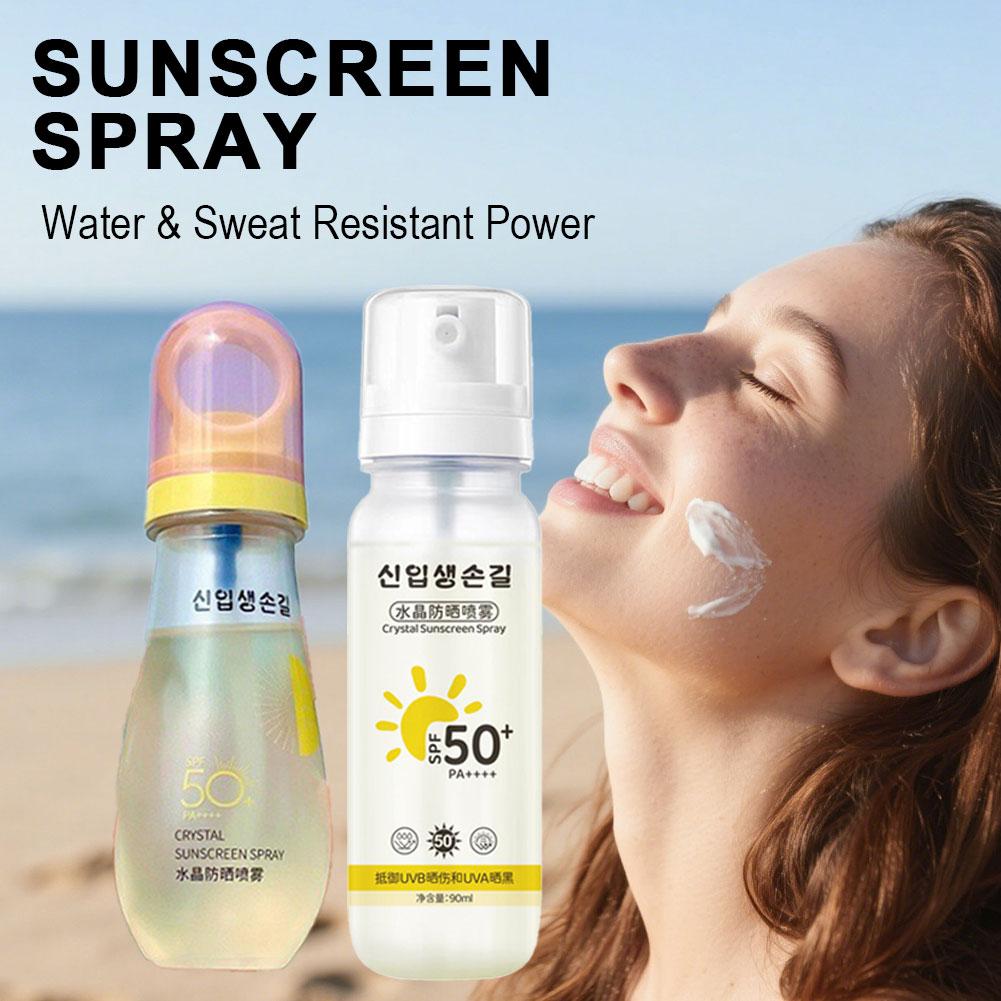 Korean Spf 50+ Sunscreen Spray - Face Moisturizer Spf 评论和价格