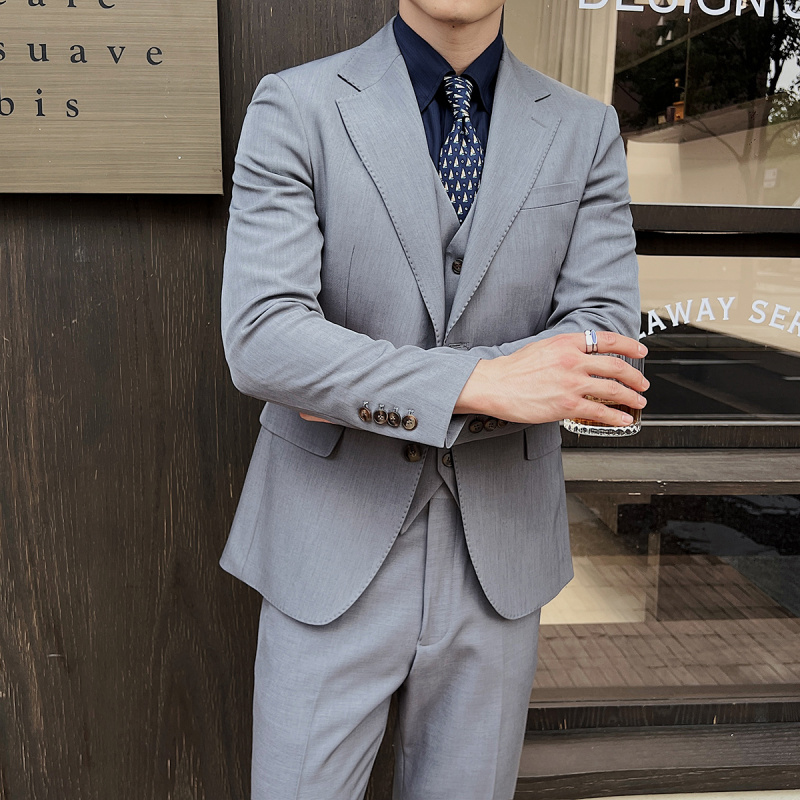 ( Jacket+Vest+Pants ) ltalian  - Men'S Grooming And Style 评论和价格