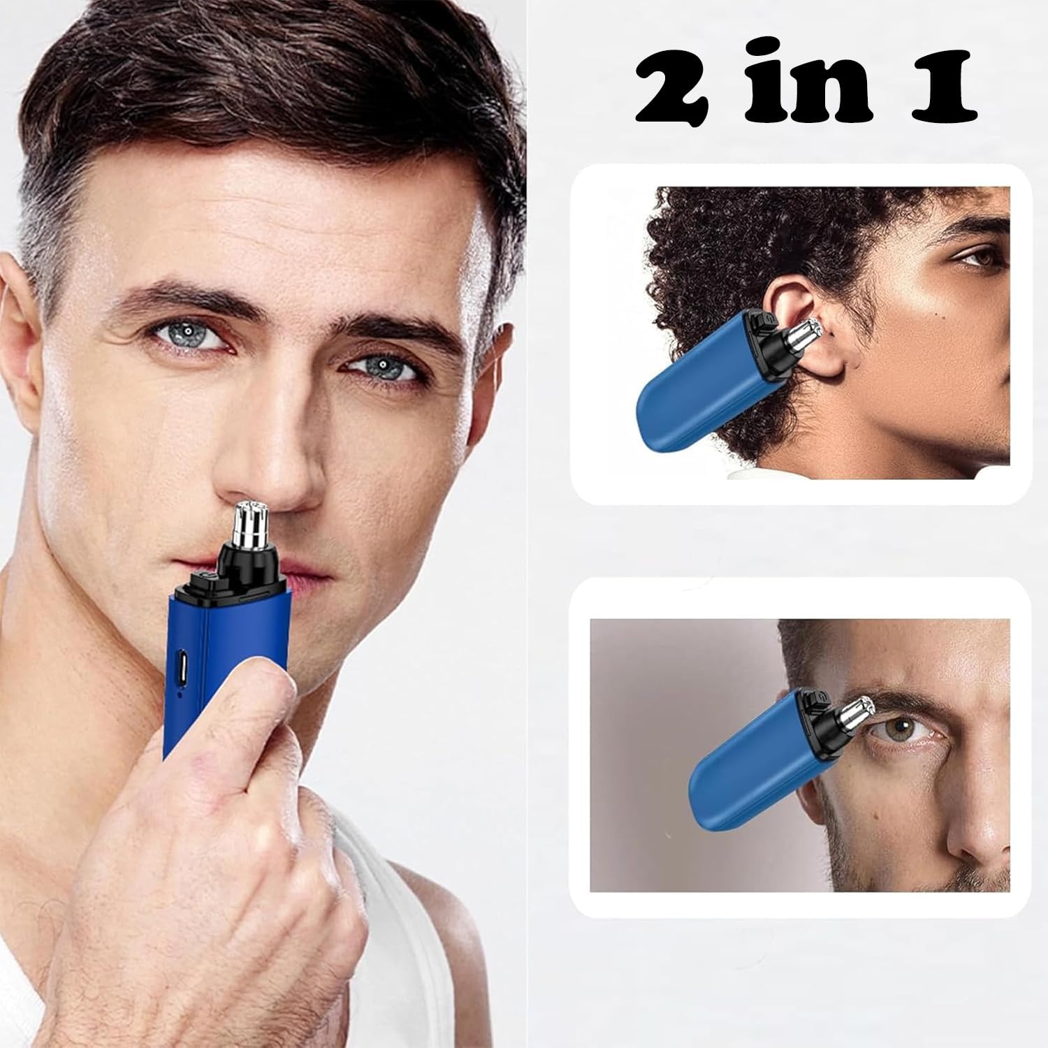USB Rechargeable Nose and Ear  - Nose Hair Trimmer 评论和价格