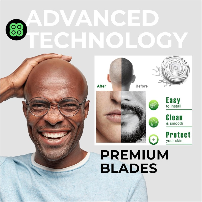 Shaver Replacement Heads for S - Men'S Grooming Shaver 评论和价格