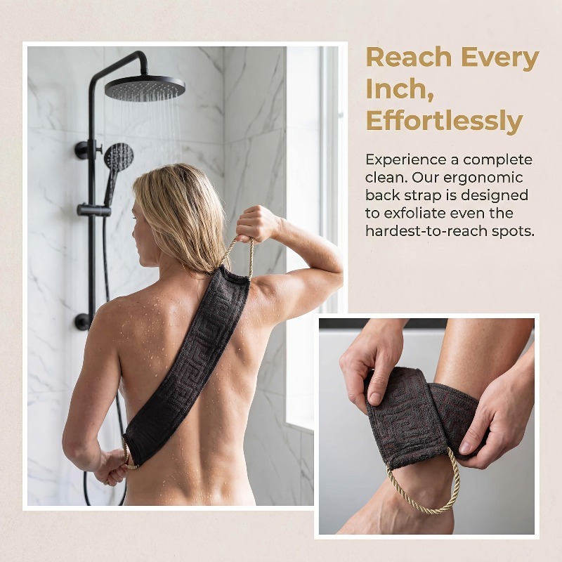 Long Back Brush Exfoliating Ba - Exfoliating Scrub Mens 评论和价格